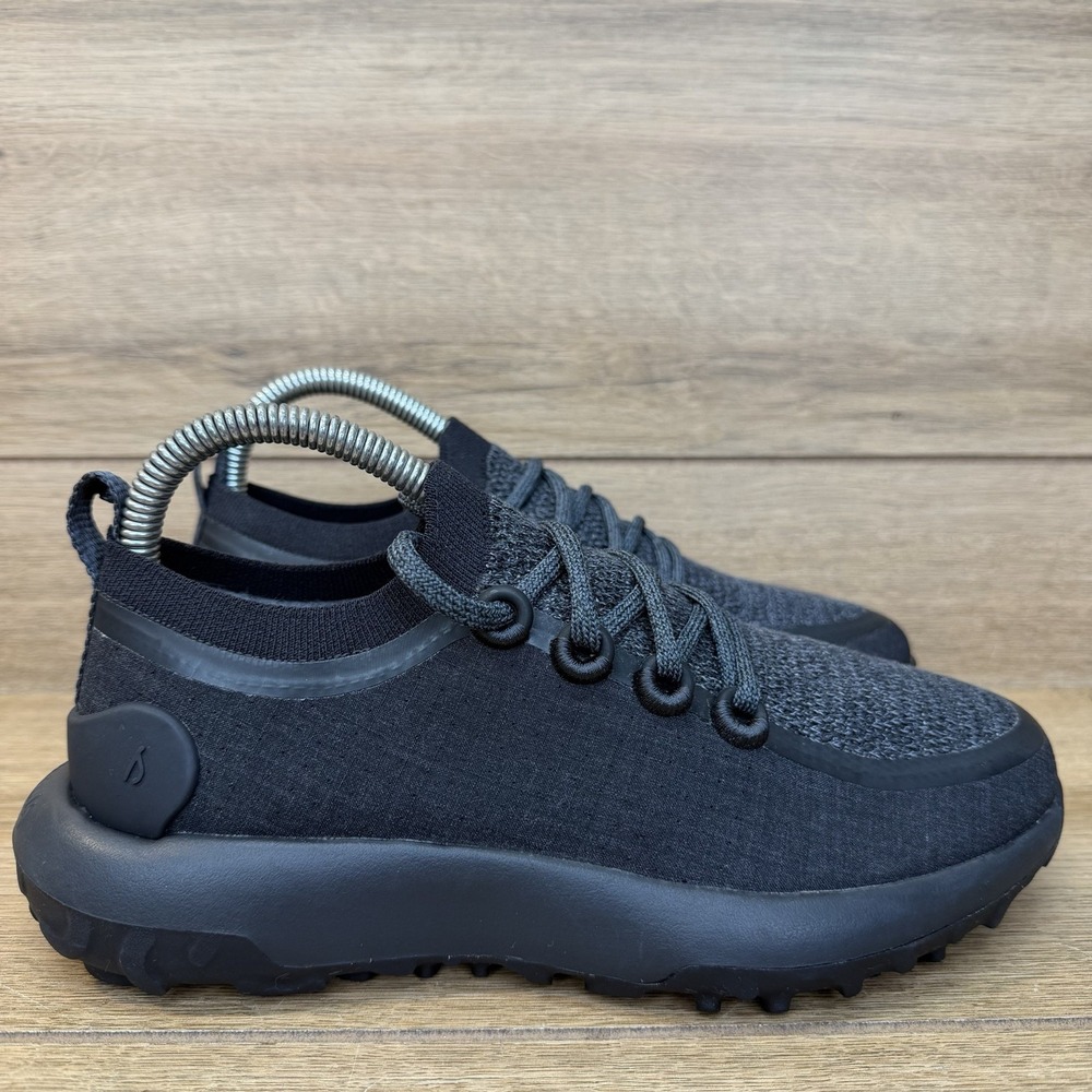 Allbirds Trail Runner SWT Womens Size 7.5 Black Athletic Running Shoes Sneakers